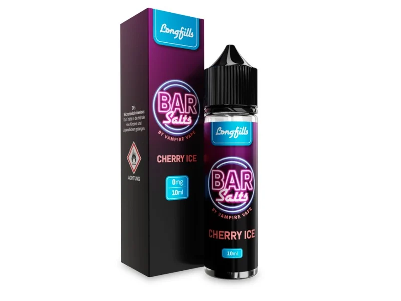 Vampire Vape - Bar Salts - Cherry Ice - Longfill Aroma 10ml (60ml Flasche)