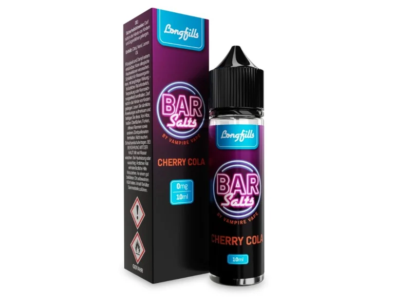 Vampire Vape - Bar Salts - Cherry Cola - Longfill Aroma 10ml (60ml Flasche)