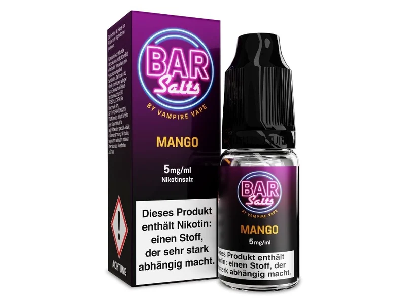 Vampire Vape - Bar Salts Mango - 10ml Fertigliquid (Nikotinsalz)