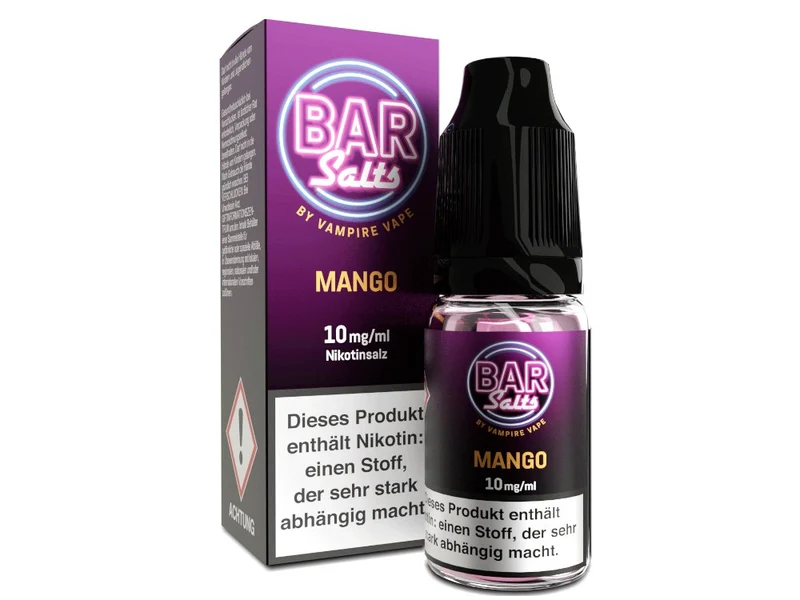 Vampire Vape - Bar Salts Mango - 10ml Fertigliquid (Nikotinsalz)