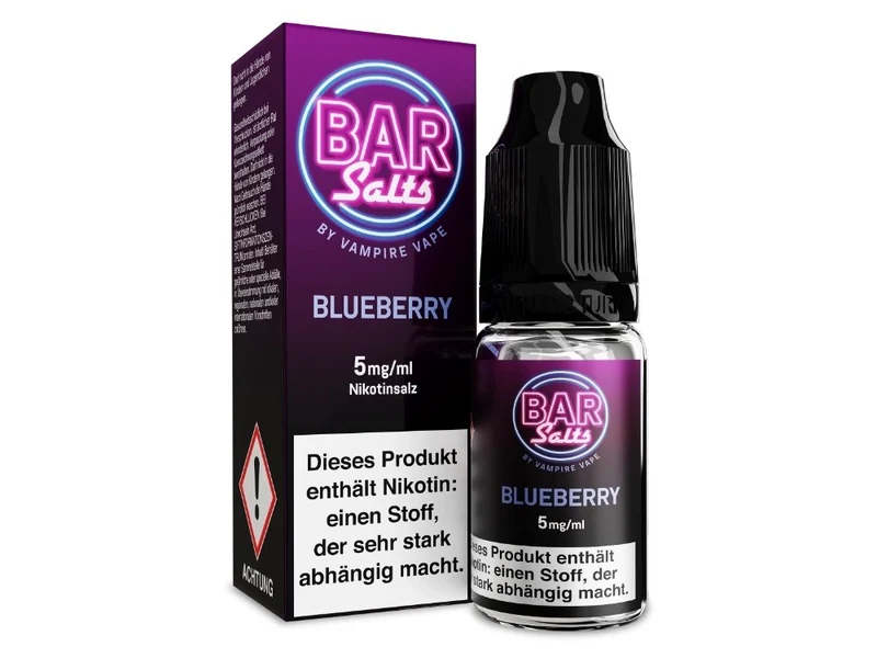 Vampire Vape - Bar Salts Blueberry - 10ml Fertigliquid (Nikotinsalz)