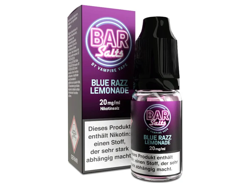 Vampire Vape - Bar Salts Blue Razz Lemonade - 10ml Fertigliquid (Nikotinsalz)