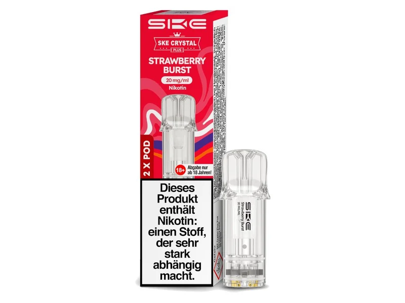 SKE - Crystal Plus - Prefilled Pods (2 Stück)