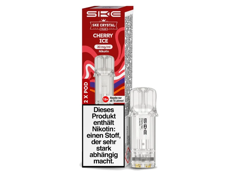 SKE - Crystal Plus - Prefilled Pods (2 Stück)