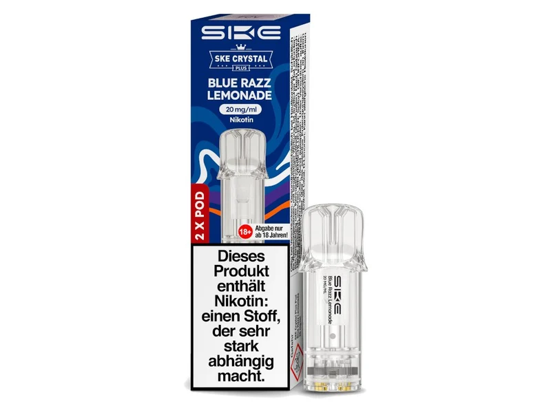 SKE - Crystal Plus - Prefilled Pods (2 Stück)