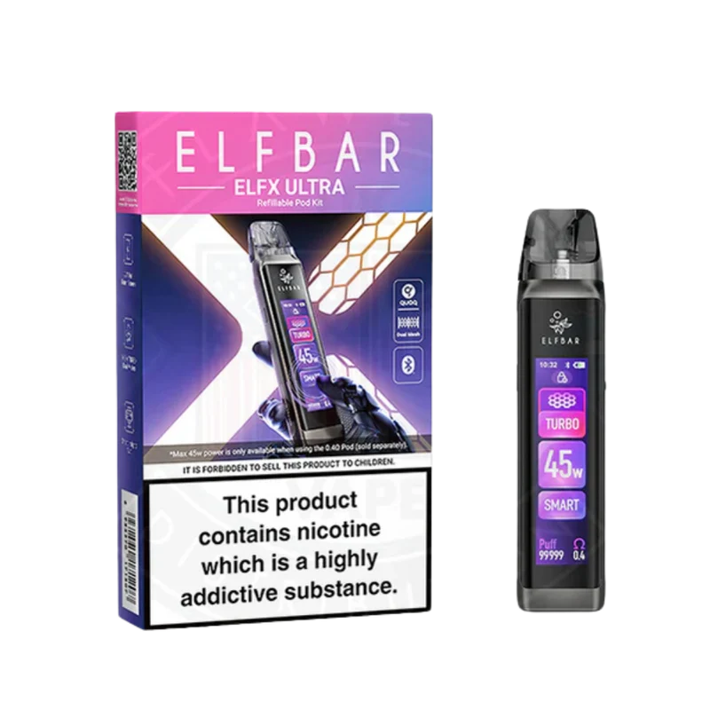 Elf Bar - ELFX Ultra Vape Kit - Grey