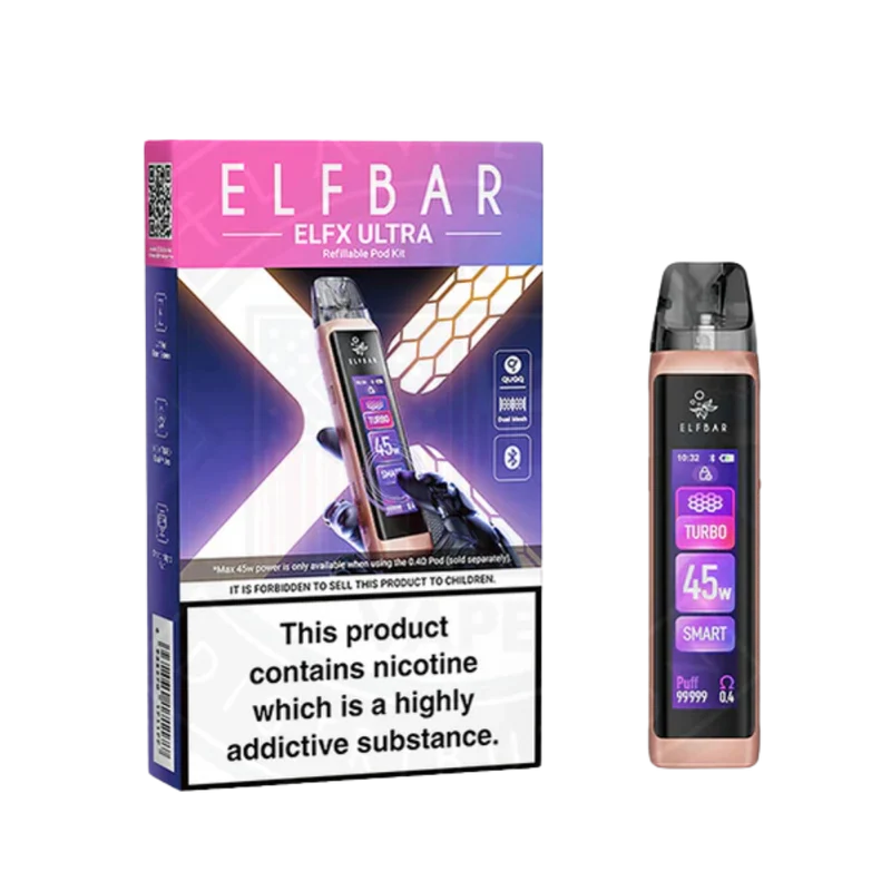 Elf Bar - ELFX Ultra Vape Kit - Pink