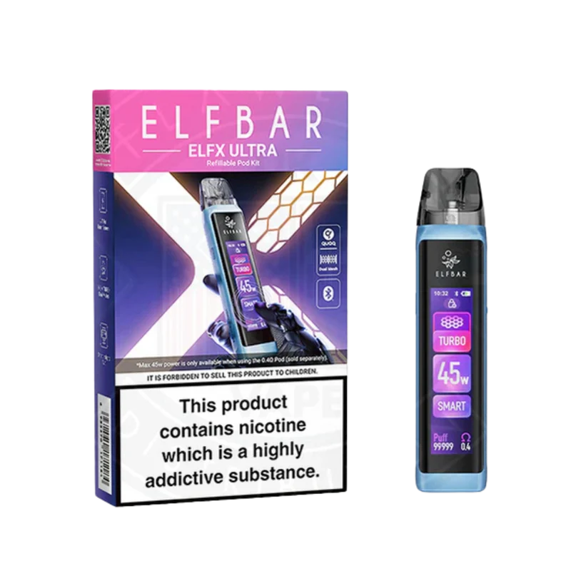 Elf Bar - ELFX Ultra Vape Kit - Blue
