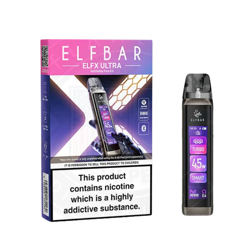 Elf Bar - ELFX Ultra Vape Kit - Gunmetal