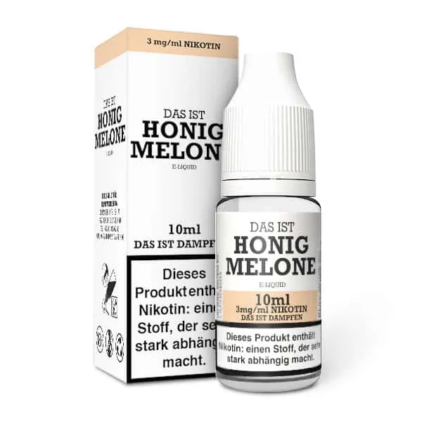 Das ist Dampfen Honigmelone Liquid 10ml