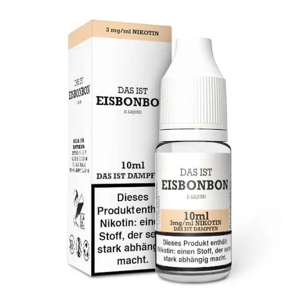 Das ist Dampfen Eisbonbon Liquid 10ml