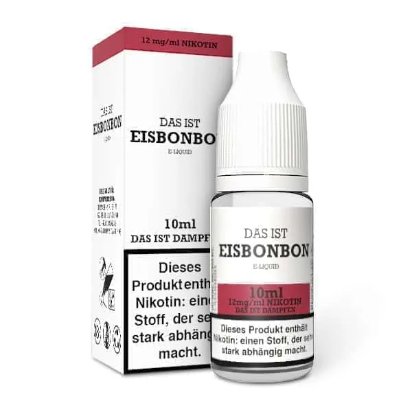 Das ist Dampfen Eisbonbon Liquid 10ml
