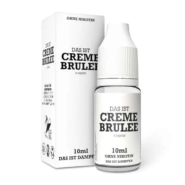 Das ist Dampfen Creme Brulee Liquid 10ml