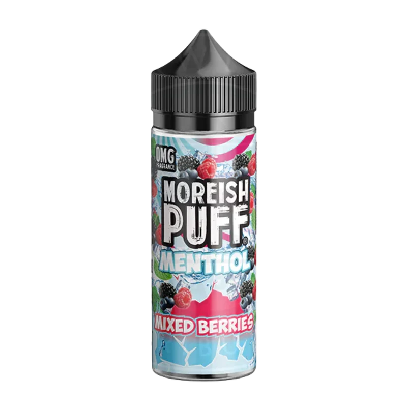 Moreish Puff - Menthol - 0mg Shortfill - Mixed Berries