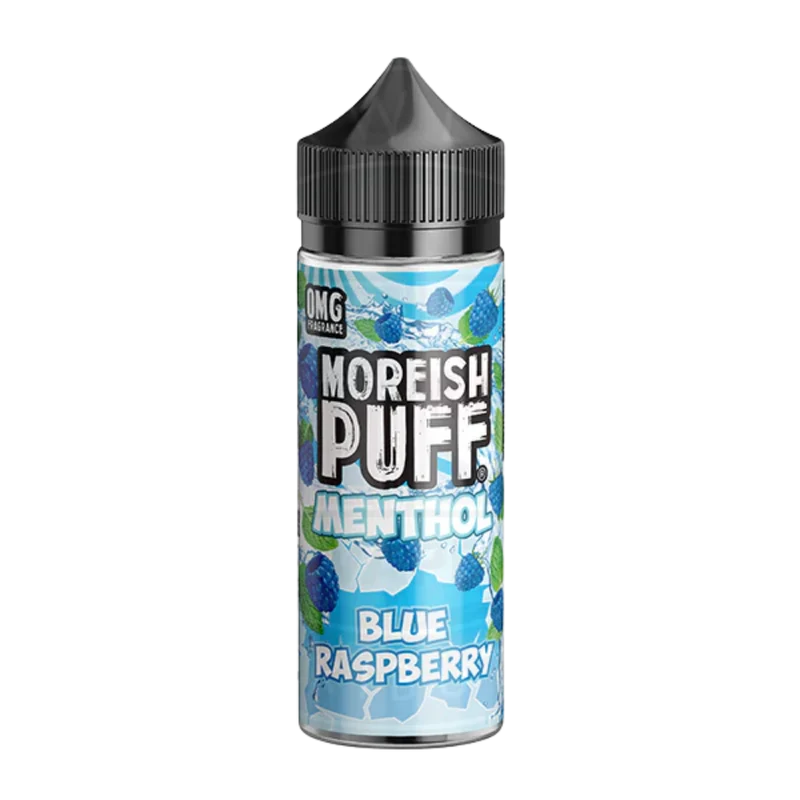 Moreish Puff - Menthol - 0mg Shortfill - Blue Raspberry