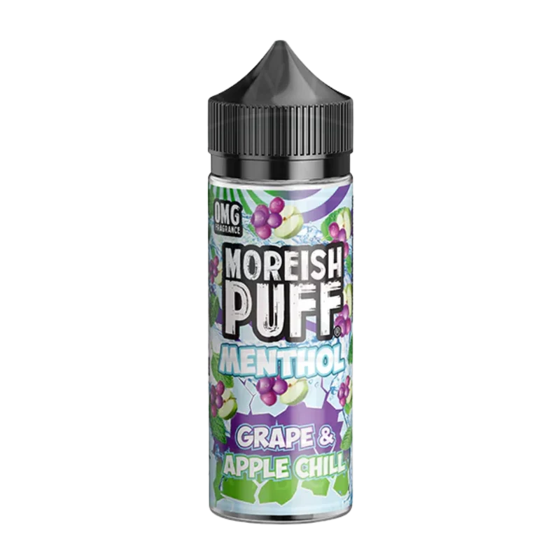 Moreish Puff - Menthol - 0mg Shortfill - Grape & Apple