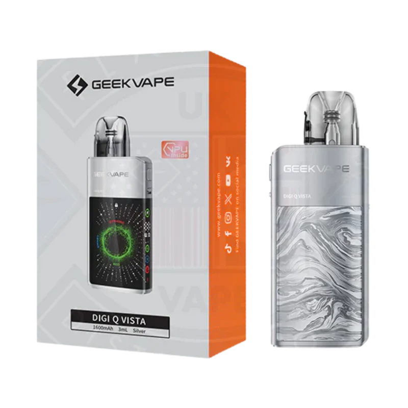 Geek Vape - Digi Q Vista Vape Kit - Silver