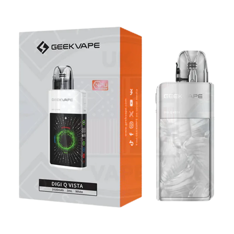 Geek Vape - Digi Q Vista Vape Kit - White
