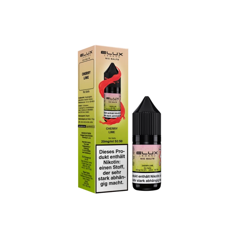 Elux - Nikotinsalz Liquid - Cherry Lime