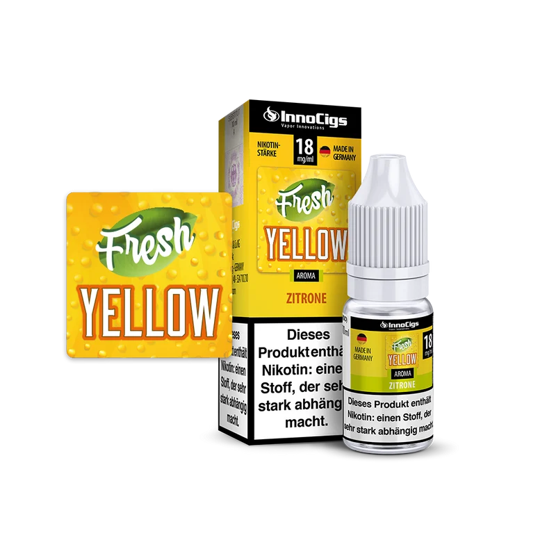 Fresh Yellow Zitrone Aroma - Liquid für E-Zigaretten