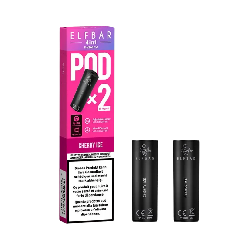 Elf Bar - 4in1 Pod - 2 x 2ml - Cherry Ice
