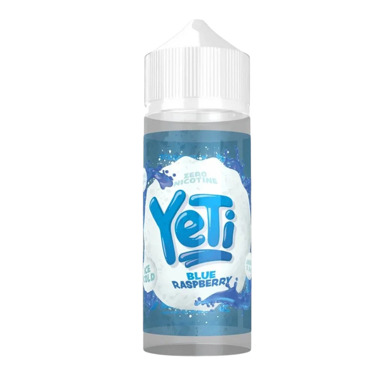 Yeti - E-Liquid - Shortfill - Ice Cold Blue Raspberry - 0mg 100ml