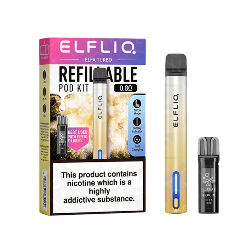 Elfliq - Elfa Turbo - Vape Kit - Aurora Gold