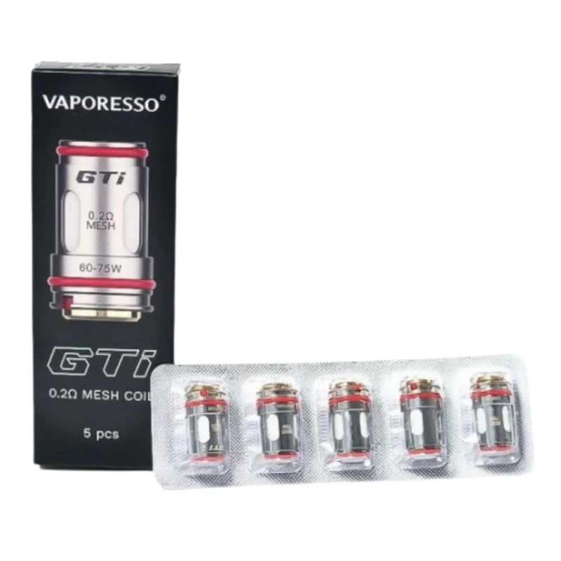 Vaporesso - Verdampferköpfe GTi Mesh | 5er-Pack