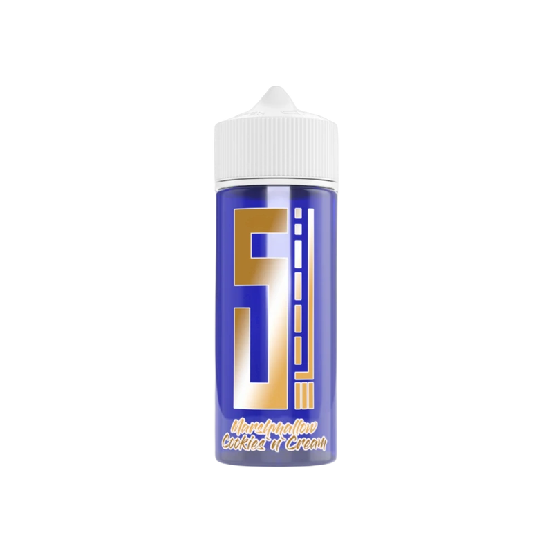 5EL - Blue Overdosed - Longfills 10 ml - Marshmallow Cookies'n'Cream