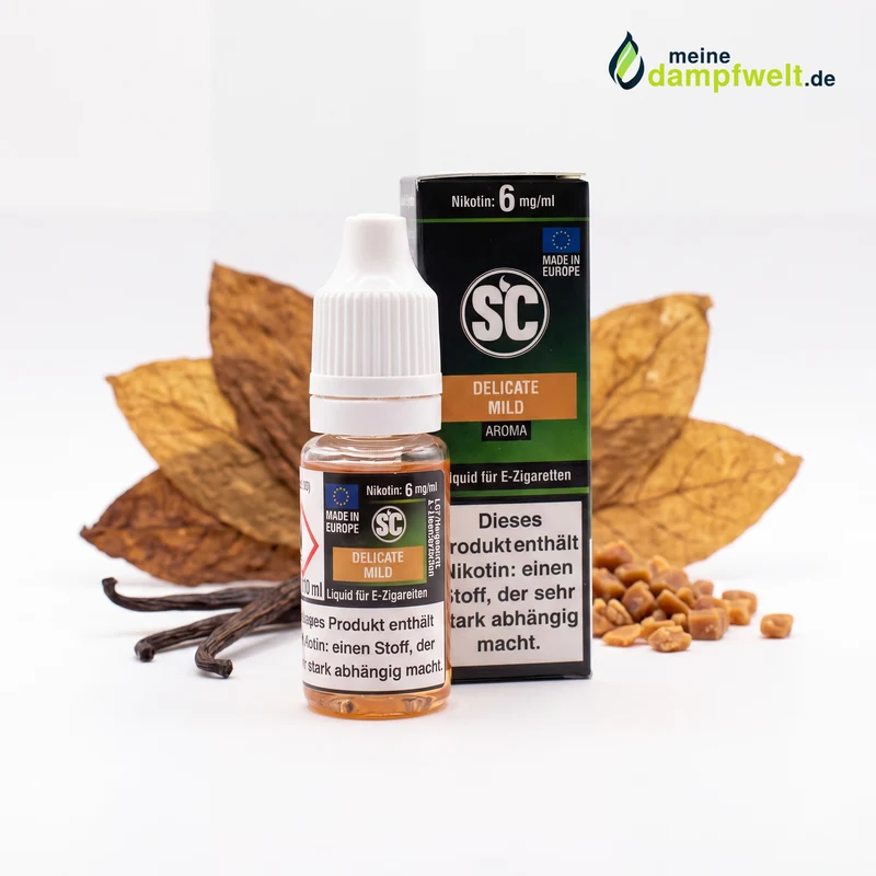 Delicate Mild Tabak E-Zigaretten Liquid