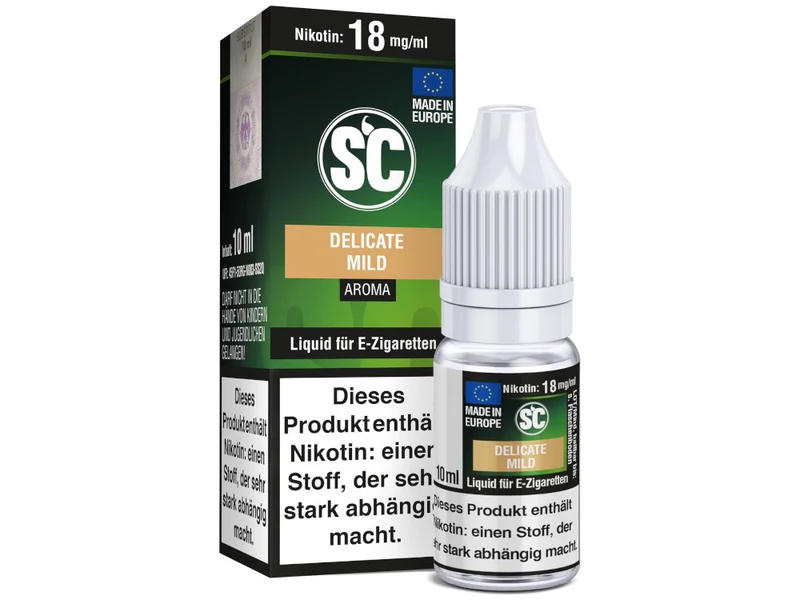 Delicate Mild Tabak E-Zigaretten Liquid