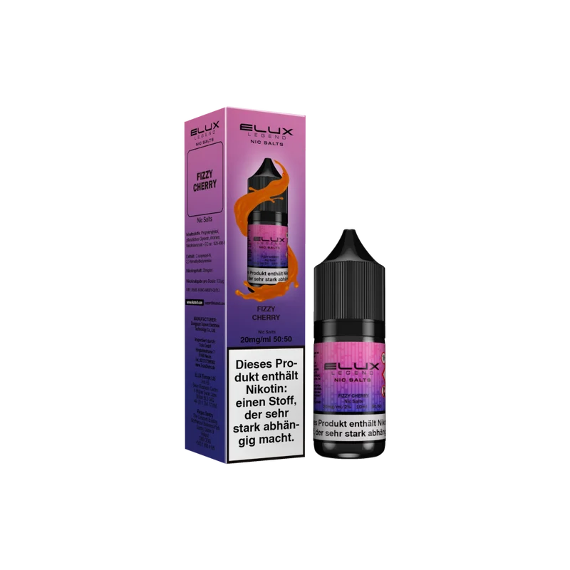 Elux - Nikotinsalz Liquid - Fizzy Cherry