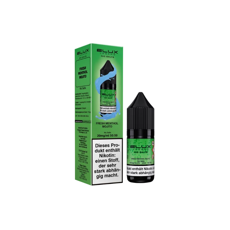 Elux - Nikotinsalz Liquid - Fresh Menthol Mojito