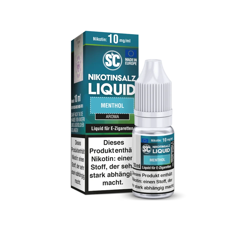 SC Menthol Nikotinsalz Liquid – 20mg/ml E-Zigarette Liquid 10ml