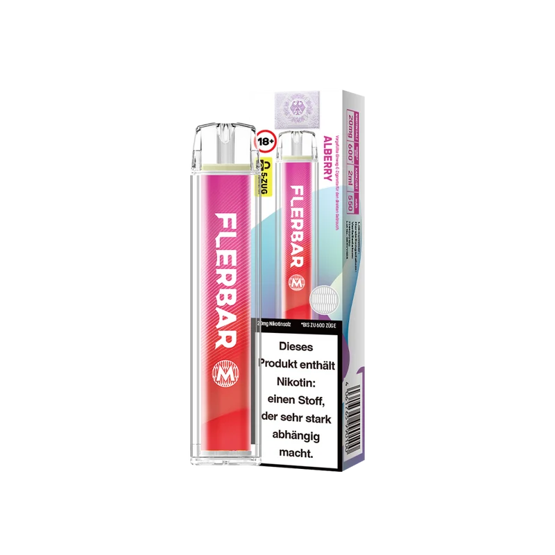 Flerbar - M Einweg E-Zigarette - Alberry