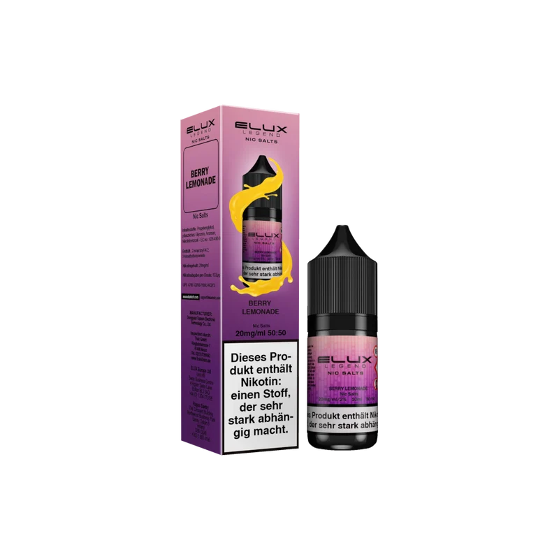 Elux - Nikotinsalz Liquid - Berry Lemonade