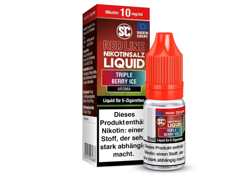 SC Red Line Triple Berry Ice Nikotinsalz Liquid - 10ml