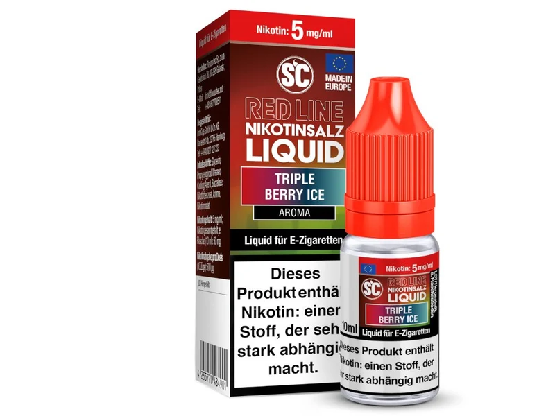 SC Red Line Triple Berry Ice Nikotinsalz Liquid - 10ml