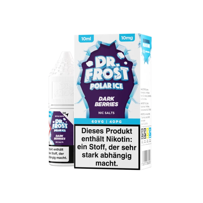 Dr. Frost - Ice Cold - Nikotinsalz Liquid - Dark Berries