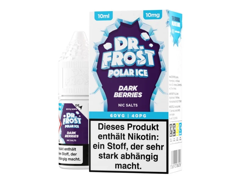 Dr. Frost - Ice Cold - Nikotinsalz Liquid - Dark Berries