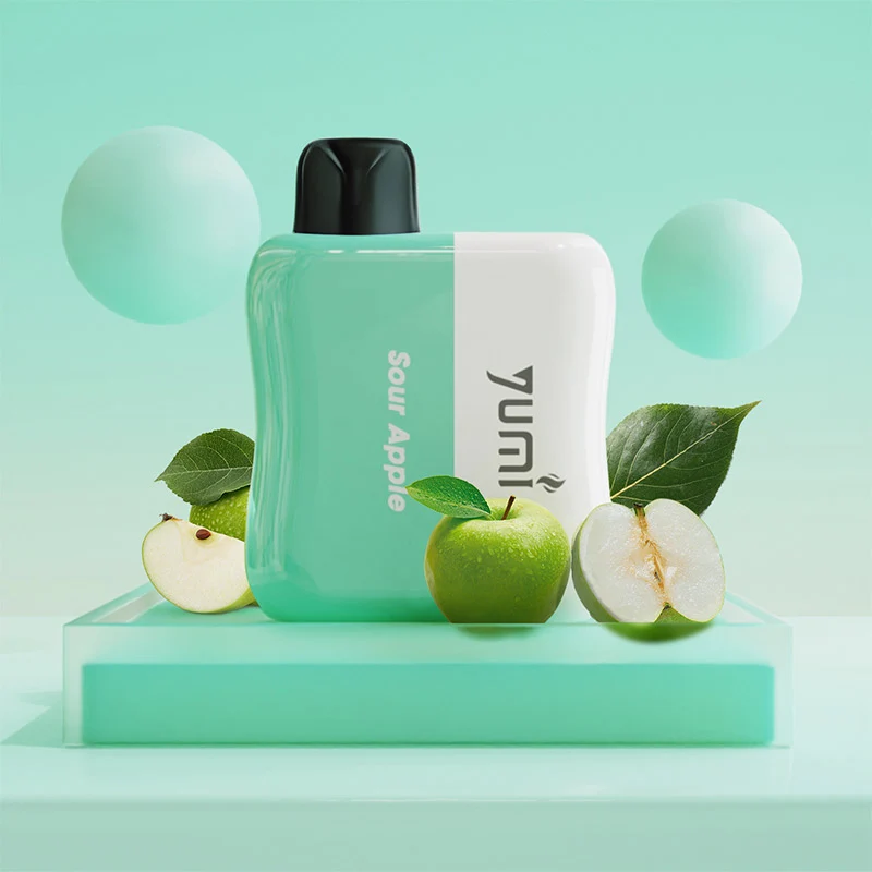 YUMI DC5000 Puffs Wiederaufladbares Einweg Kit 500mAh 10,5ml