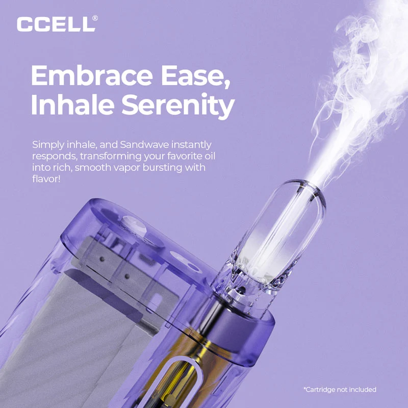 CCELL Sandwave 510 Batterie 400mAh