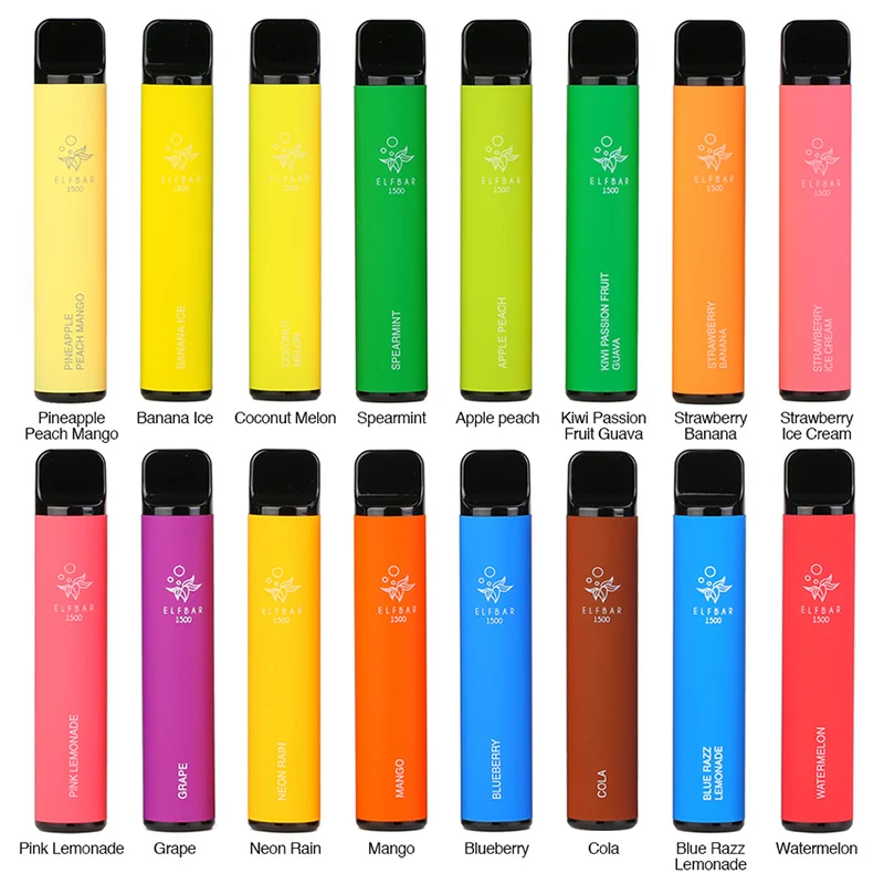 [Sonderangebot] Elf Bar 1500 Züge Einweg E-Zigarette Kit 850mAh