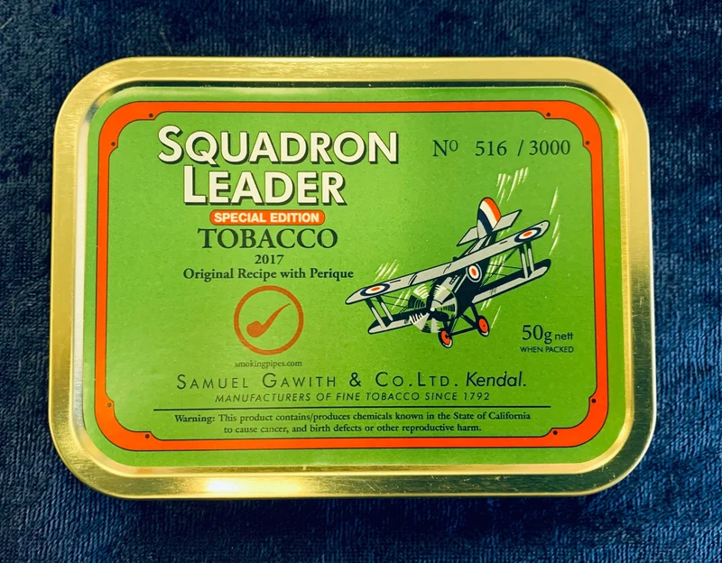 Samuel Gawith: SQUADRON LEADER w- Perique 50g - C