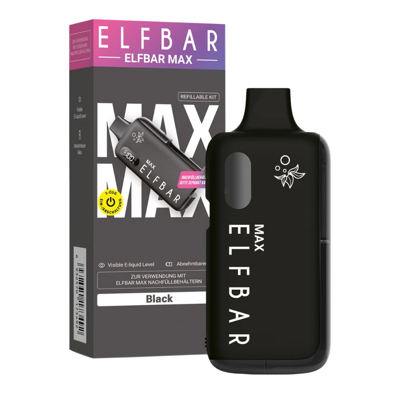 Elfbar Max Akku - Black - 10ml