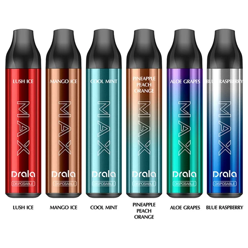 [Sonderangebot] Drala Max 6000 Rechargeable Einweg E-Zigarette Kit 550mAh (20mg)