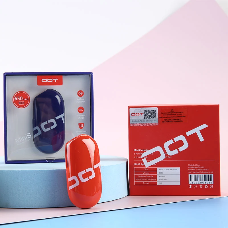 DOTECO Minis Vaporizer Batterie