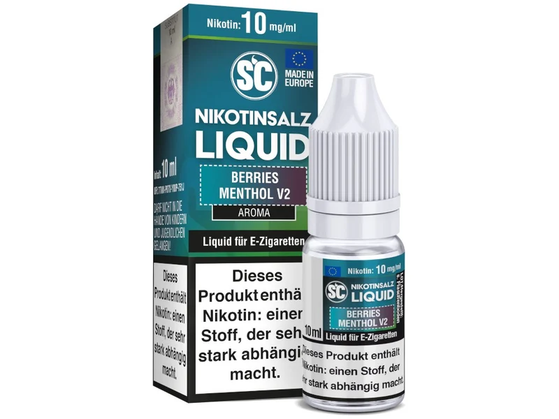 SC Berries Menthol V2 Nikotinsalz Liquid – Beeren & Frische – 10ml