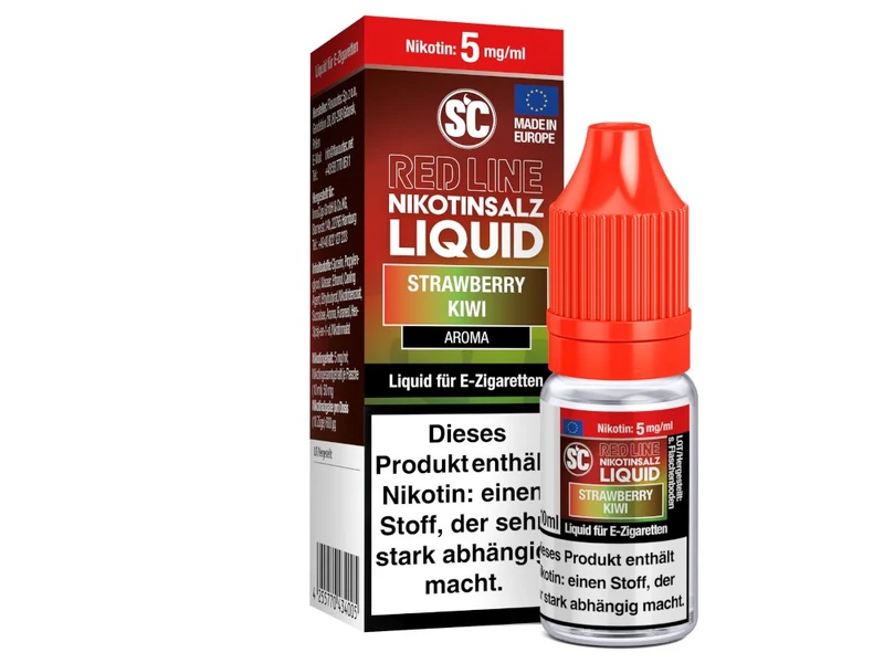 SC Red Line Strawberry Kiwi Nikotinsalz Liquid – 10 ml