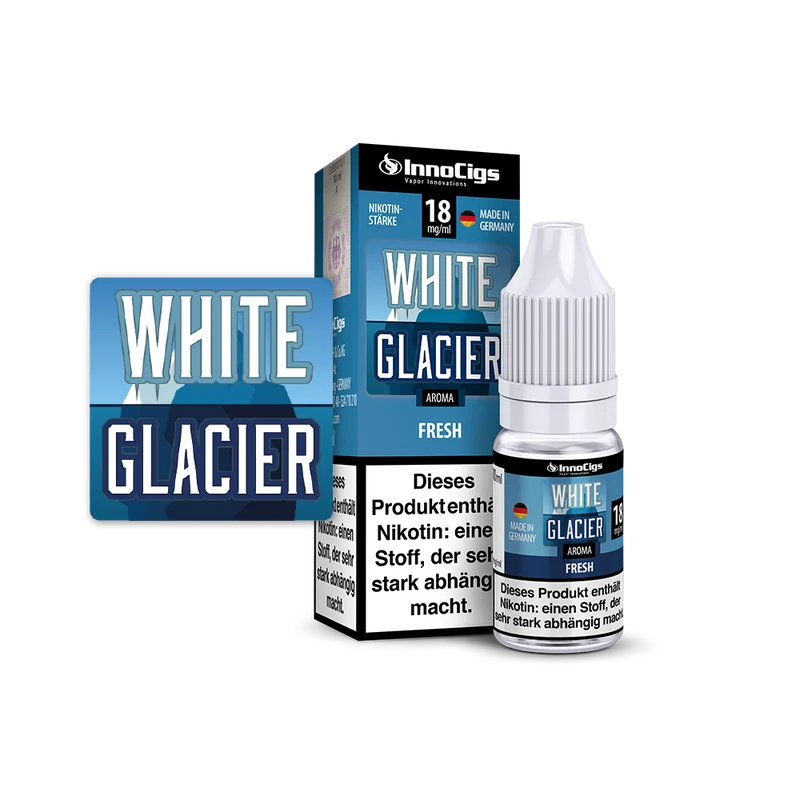 White Glacier Fresh Aroma - Liquid für E-Zigaretten